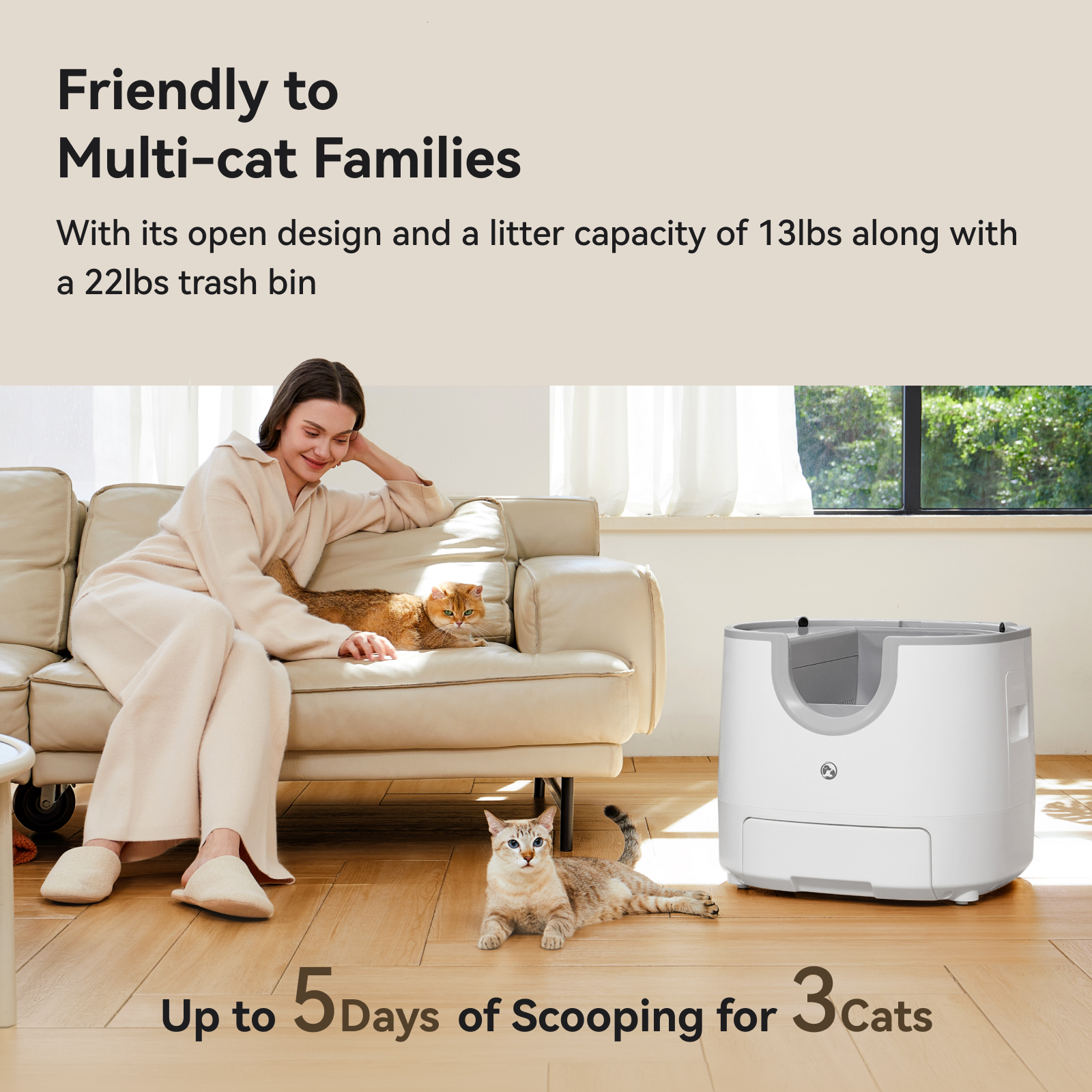 Loupurr L1 Self-cleaning Litter Box